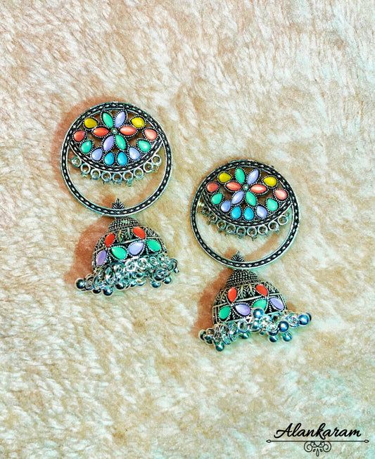 Shine Lyric Designer Jhumka Earring for Women