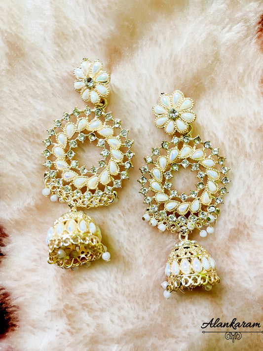 Shine Lyric Chandbali Earrings for Women Trending